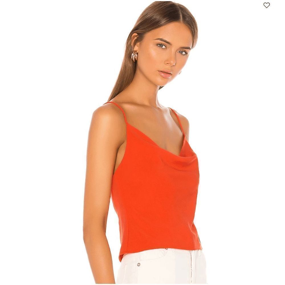 NWT Superdown Angelina Cami Top Size S in Red Poppy